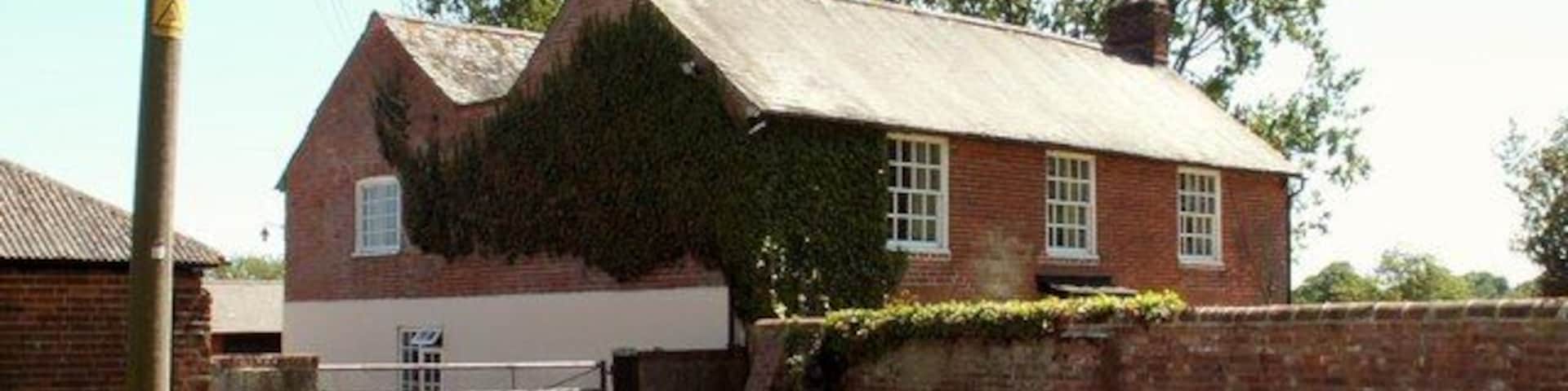 The farmhouse at Byes Farm