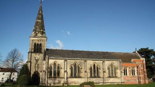 St.James' church, Rawcliffe, East Riding of Yorkshire, England. By W.Hurst and W.B.Moffatt of Doncaster in 1842, with chancel and vestry of 1910.