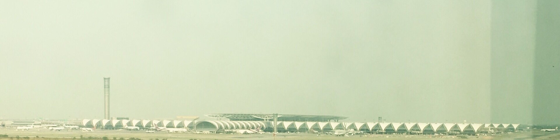 Looking at Bangkok Airport. It's a Big one!