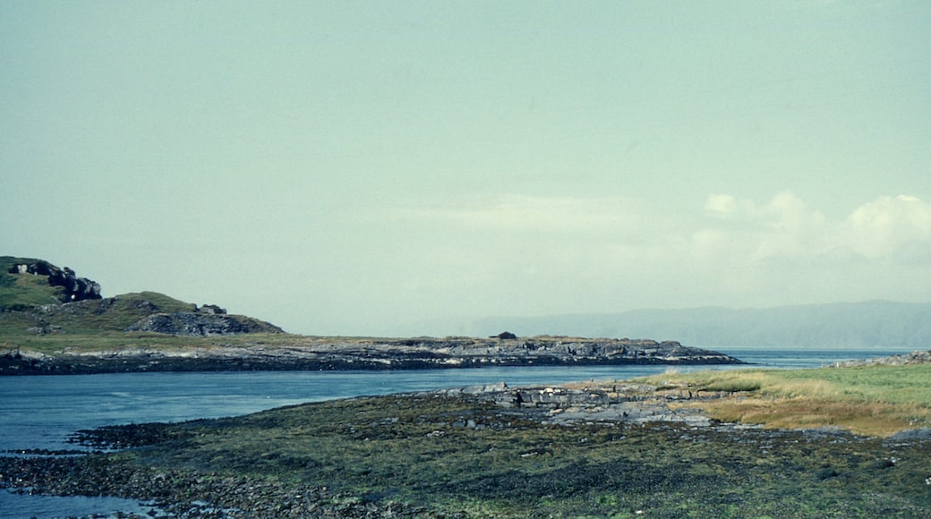 A nostalgic glimpse of the Island of Seil captured in 1955. The end of the road - Easdale Island. Camera: Fed II 35mm. Film: Kodachrome.