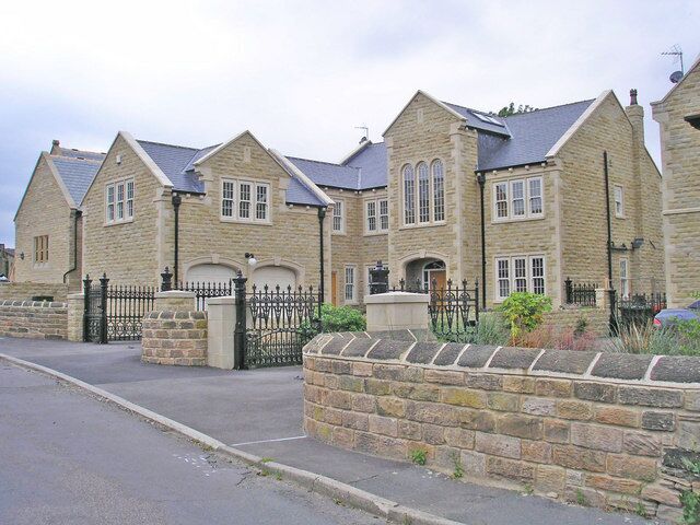 The Old Vicarage A conversion and new build extension of an old vicarage into apartments. The part shown is new build.