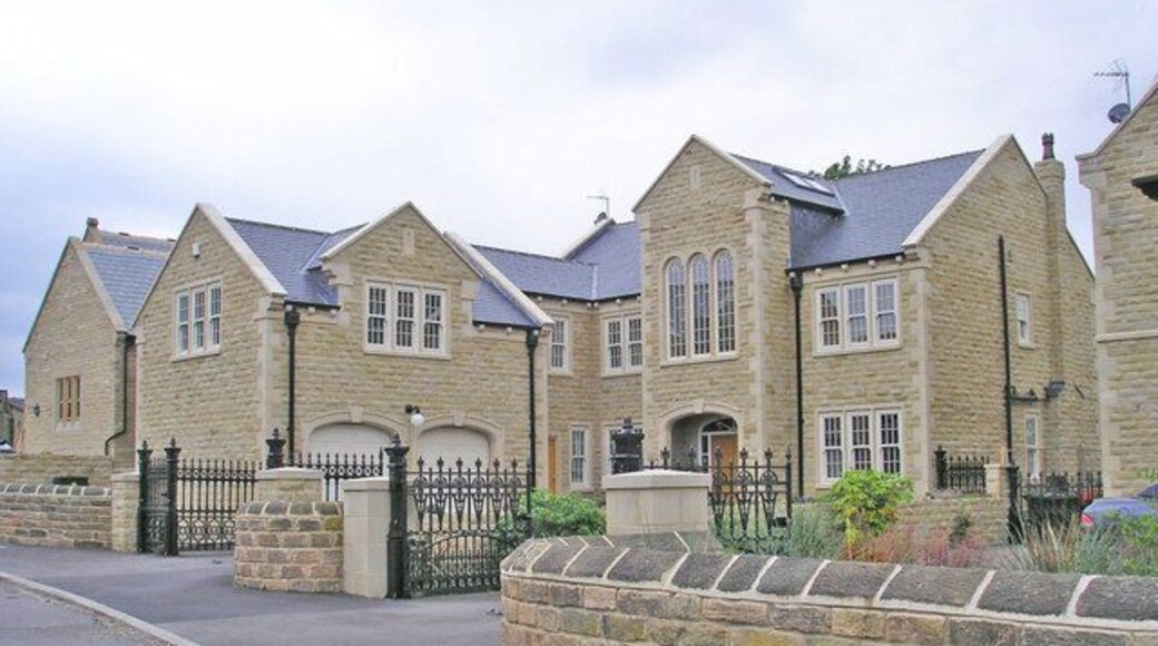 The Old Vicarage A conversion and new build extension of an old vicarage into apartments. The part shown is new build.