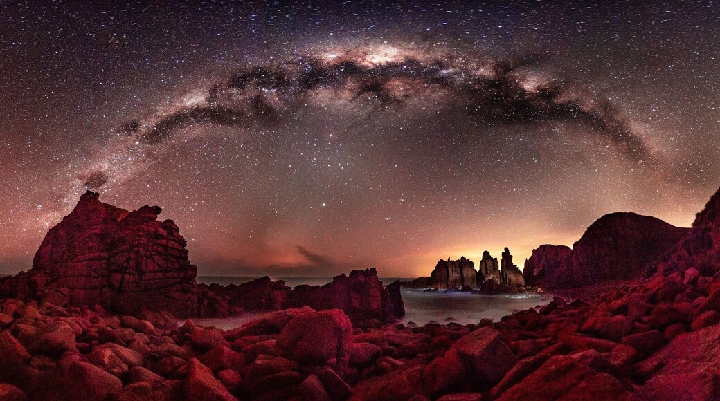 I took this photo last night in the Pinnacles in Phillip Island. It was an amazing time spent with Melbourne Photography Excursions. Since it was the last chance to get shot from the Milky Way for this season, we were lucky enough to have clear sky.
I hope you had a great weekend.
Camera settings: Nikon D800 @17mm, ISO 2000, F/2.8, 30.0s (Panorama from 14 vertical images)
Please feel free to share if you like it and don’t forget to like my page or follow me on Instagram to stay tuned for more updates.
More details about my work:
Instagram: https://www.instagram.com/aleksandar_trpkovski/
Facebook: https://www.facebook.com/AlexTrpkovski/
Website: www.AleksTrpkovski.com