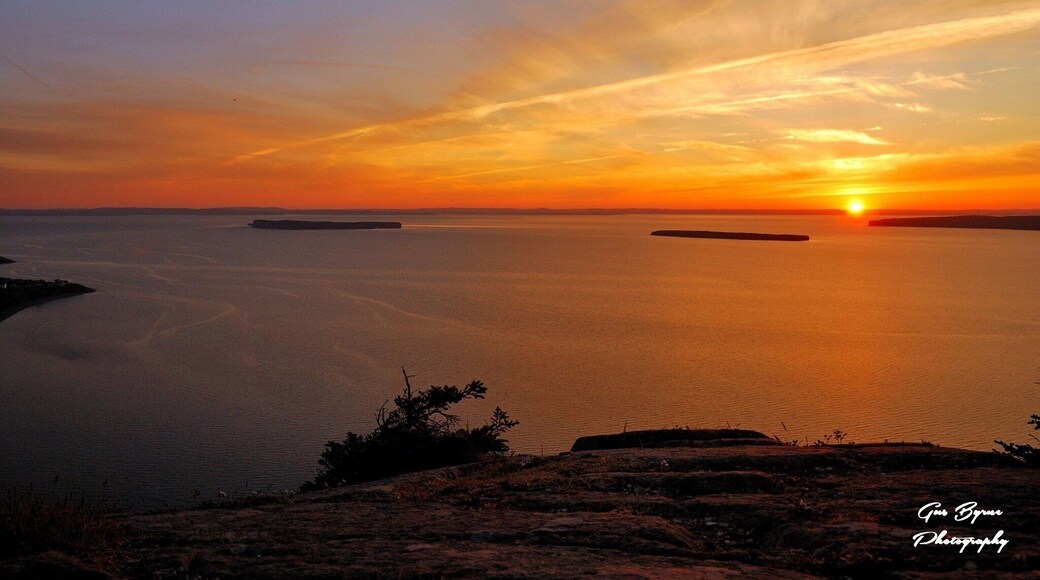 Sunset viewed form Topsail Mountain