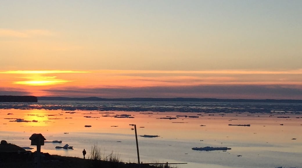 Beautiful sunset on Conception Bay