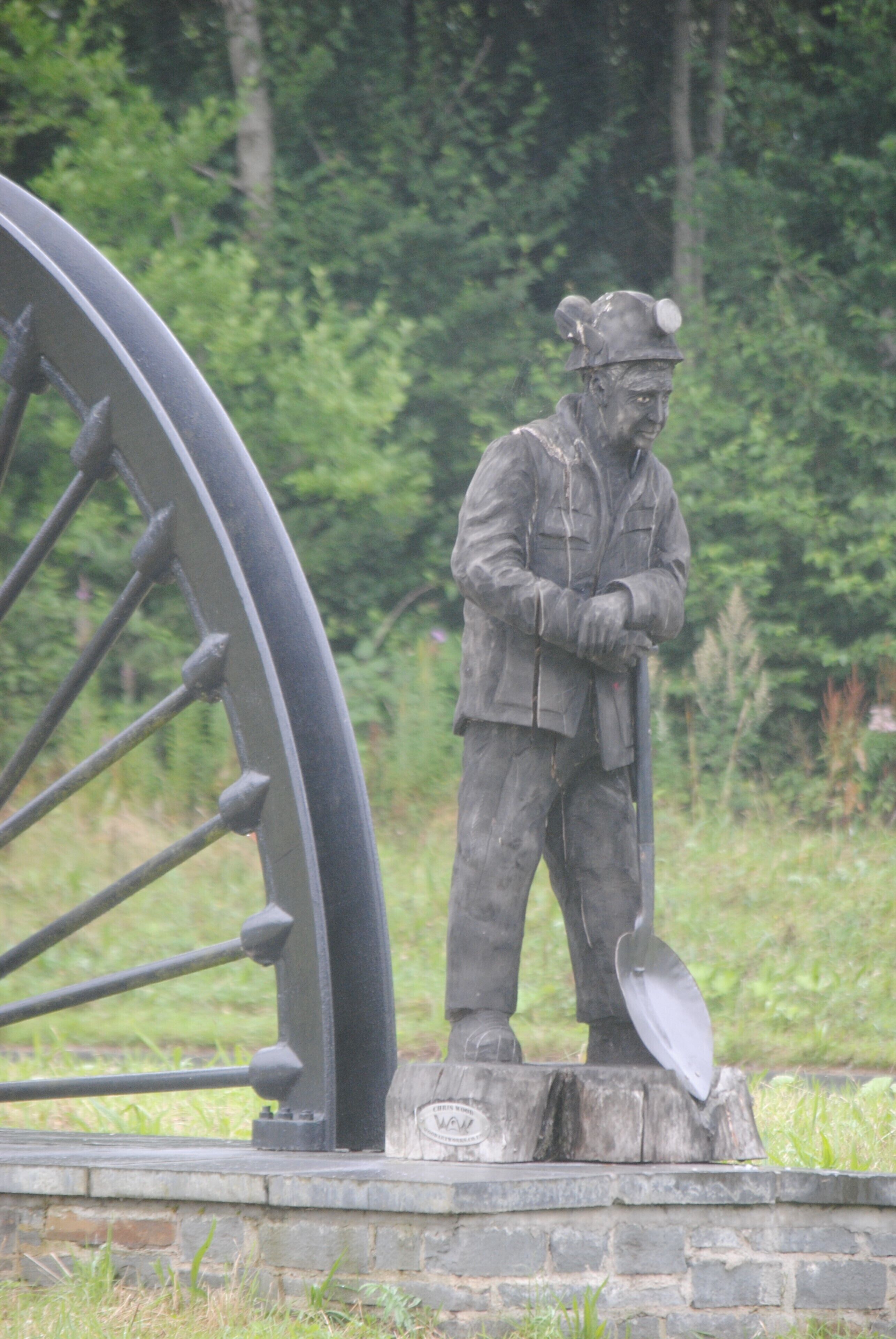 A wonderful sculpture to acknowledge the industry and hard working miners of Wales #Details!

#Photo Details Sweepstake
