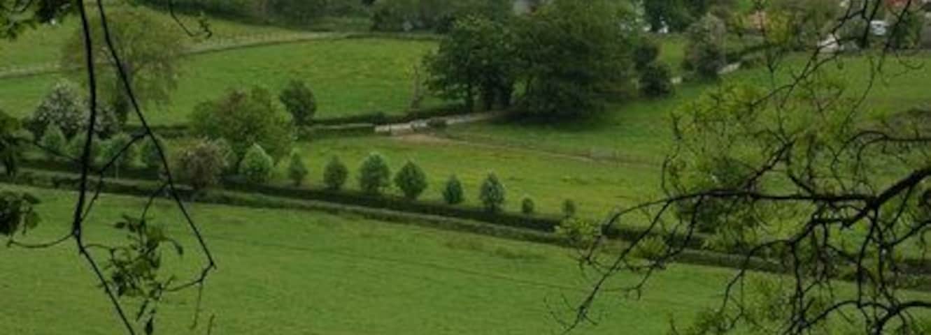 Ysgyryd Fawr viewed from above Llanfoist Ysgyryd Fawr (Skirrid), also known as Holy Mountain, viewed from the towpath of the Monmouthshire and Brecon Canal above Llanfoist.