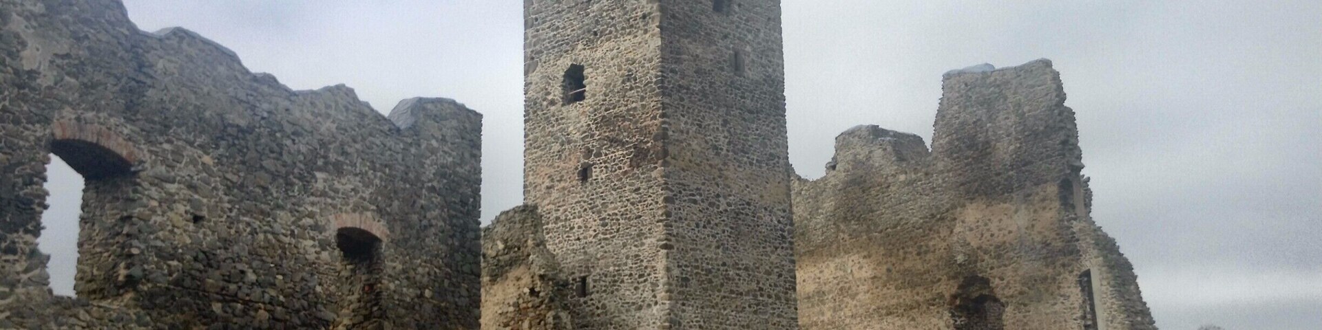 Hrad Rokštejn was built in the 13th century and destroyed during the Hussite wars in the 15th century. It has been partially renovated, and guided tours began in summer 2016 on selected weekends (includes climbing the tower).
The castle is situated on the blue hiking trail near the Brtnice river, between the town of Brtnice and the train station at Přímělkov.
#castle #hiking
