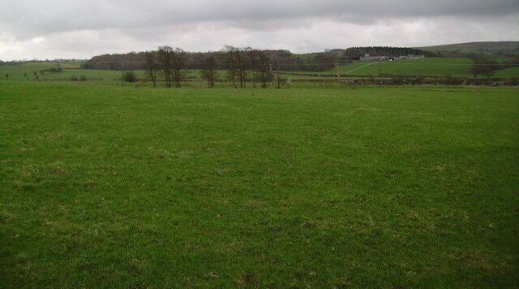 Farmland, Hornby From the footpath which links Hornby and Wray via Peasber Barn