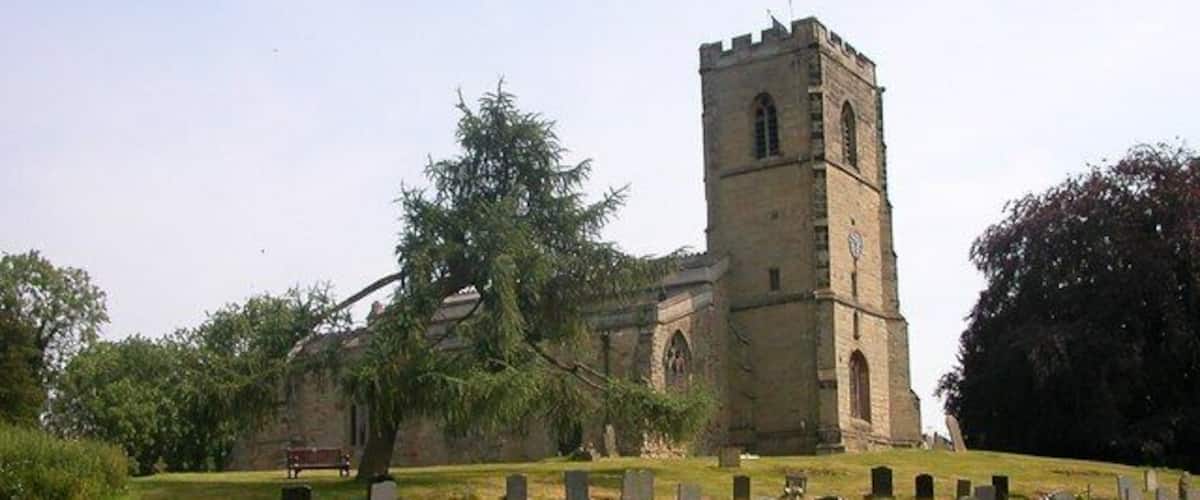 St John The Baptist's parish church, Wolvey, Warwickshire, seen from the northwest