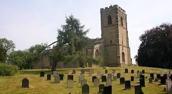 St John The Baptist's parish church, Wolvey, Warwickshire, seen from the northwest