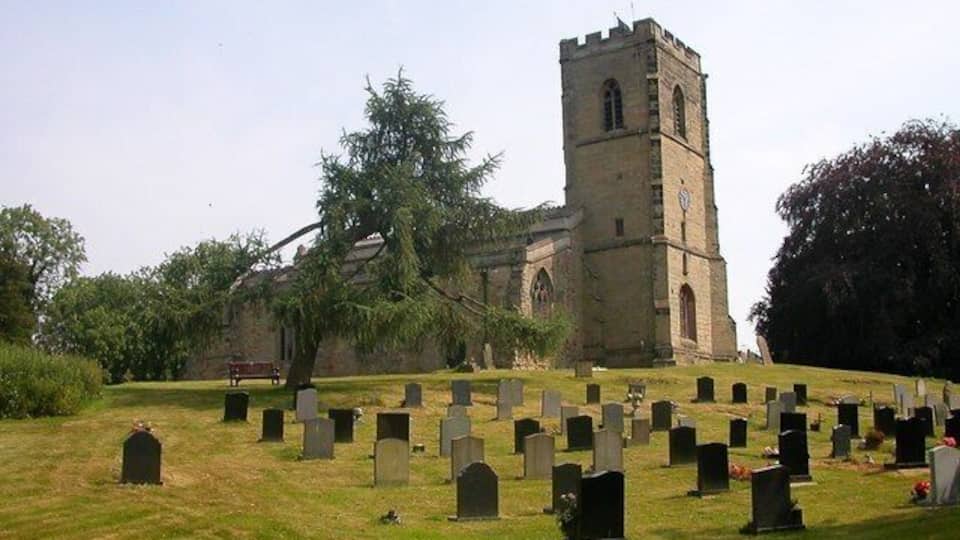St John The Baptist's parish church, Wolvey, Warwickshire, seen from the northwest