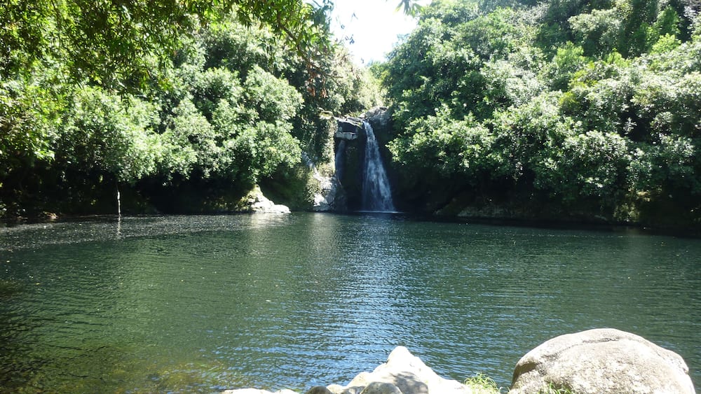 Bassin BÌÉÌÕuf near Sainte-Suzanne, La Reunion
