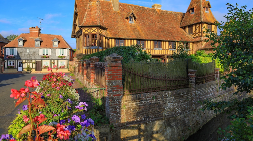 The village of Beuvron-en-auge, Normandy, France