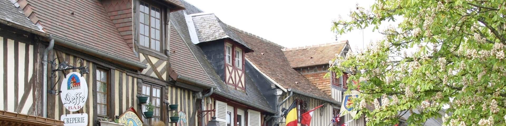 Little village typical Norman.