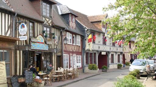 Little village typical Norman.