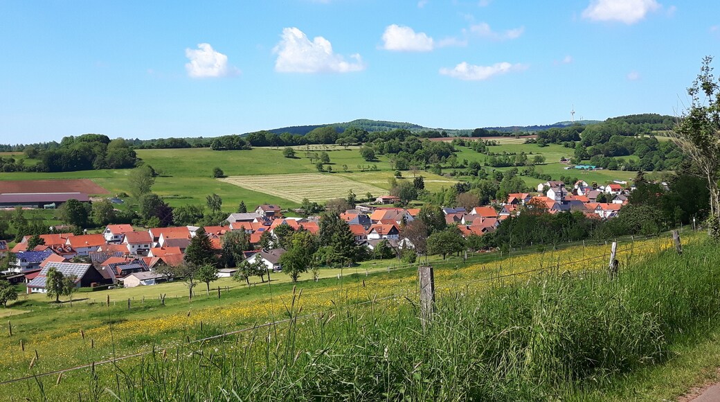 Blick auf Burkhards im Niddertal