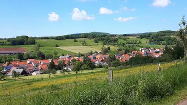 Blick auf Burkhards im Niddertal