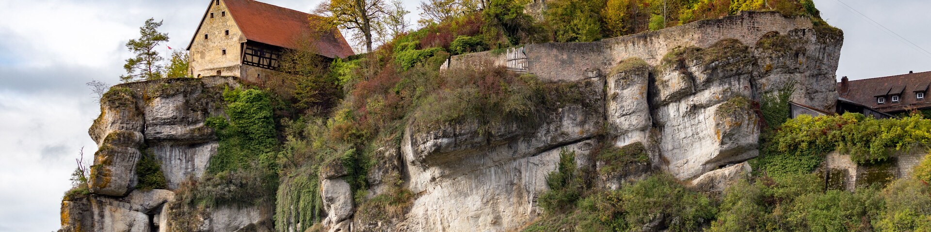 castle pottenstein in frankonia, germany
