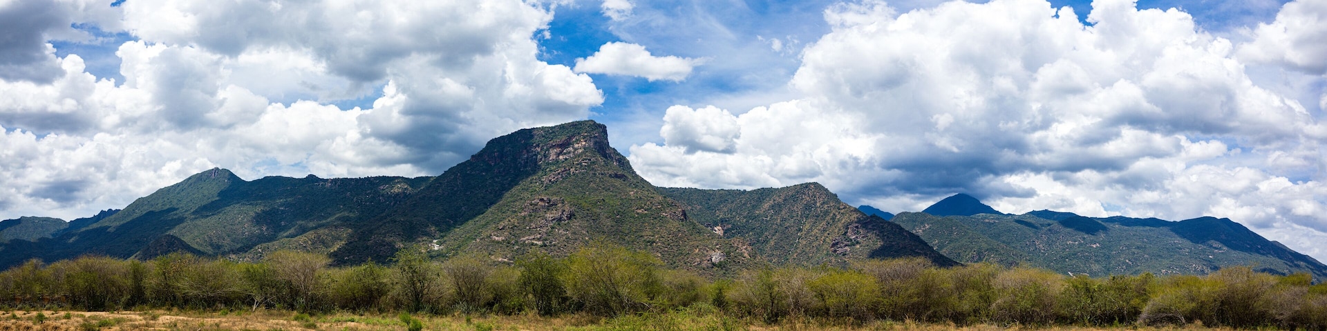 West Pokot County Kenya Town Kapenguria Kamatira Forest Mount Melo Mtelo Sekerr Range Landscapes