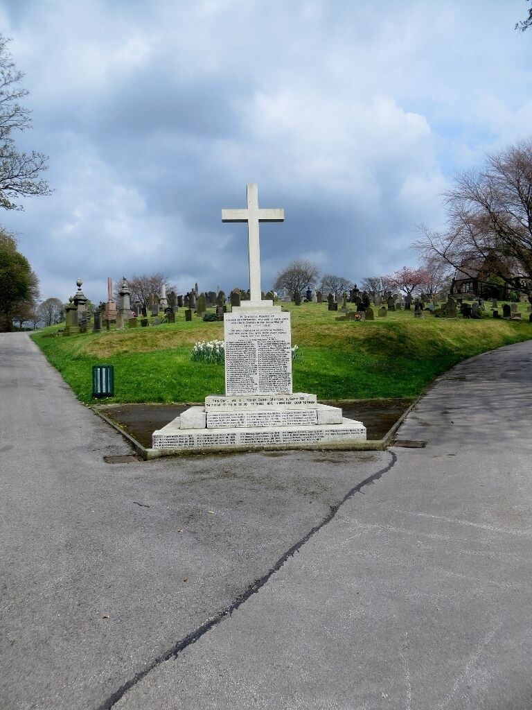 Photograph of the Community War Memorial in Rawtenstall, LancashireCemetery
