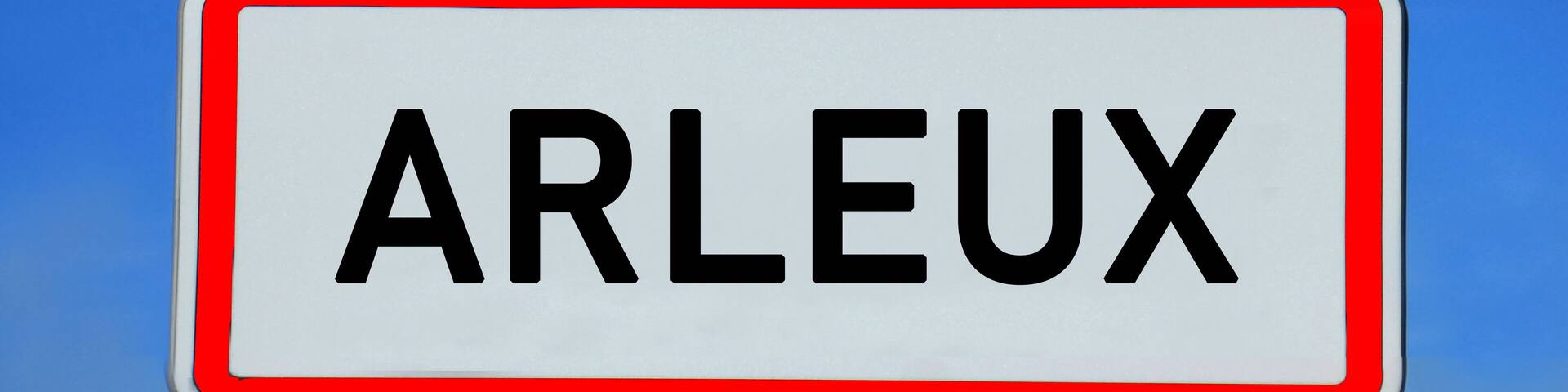 place-name sign Arleux