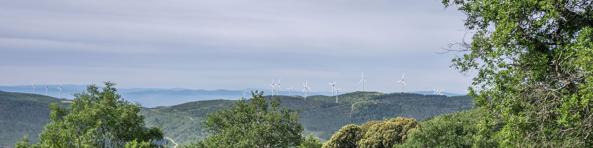 Mountain barns near the Codés Sanctuary. Navarre, Spain