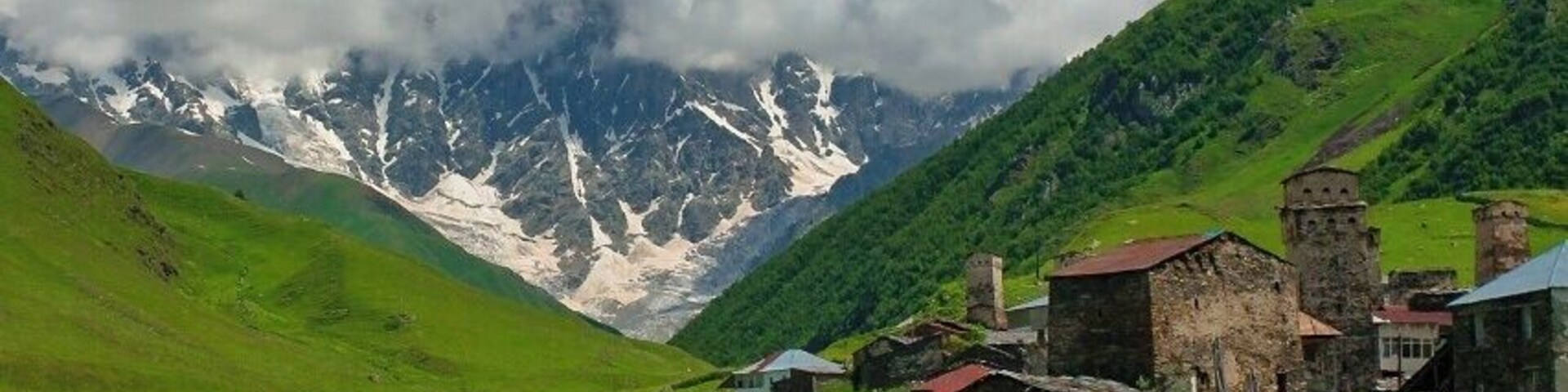 August 2010
Ushguli village, Svaneti region, Georgia
Ushguli comprises of four villages in the head of the Enguri river gorge in Upper Svaneti in Georgian Caucasus mountains. Chvibiani is one of them in the altitude ca. 2.400 meters. The mountain in the clouds is Shkhara range on the border with Russia and with altitude 5.193 metres the highest summit of Georgia and 3rd highest in Caucasus.
Upper Svaneti is UNESCO World Heritage Site due to its architecture of protective towers from 9-12th century.
#UNESCO