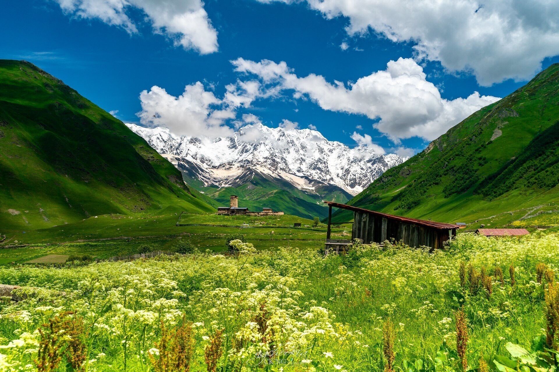 Caucasus Mountains  II Ushguli Georgia - 🇬🇪