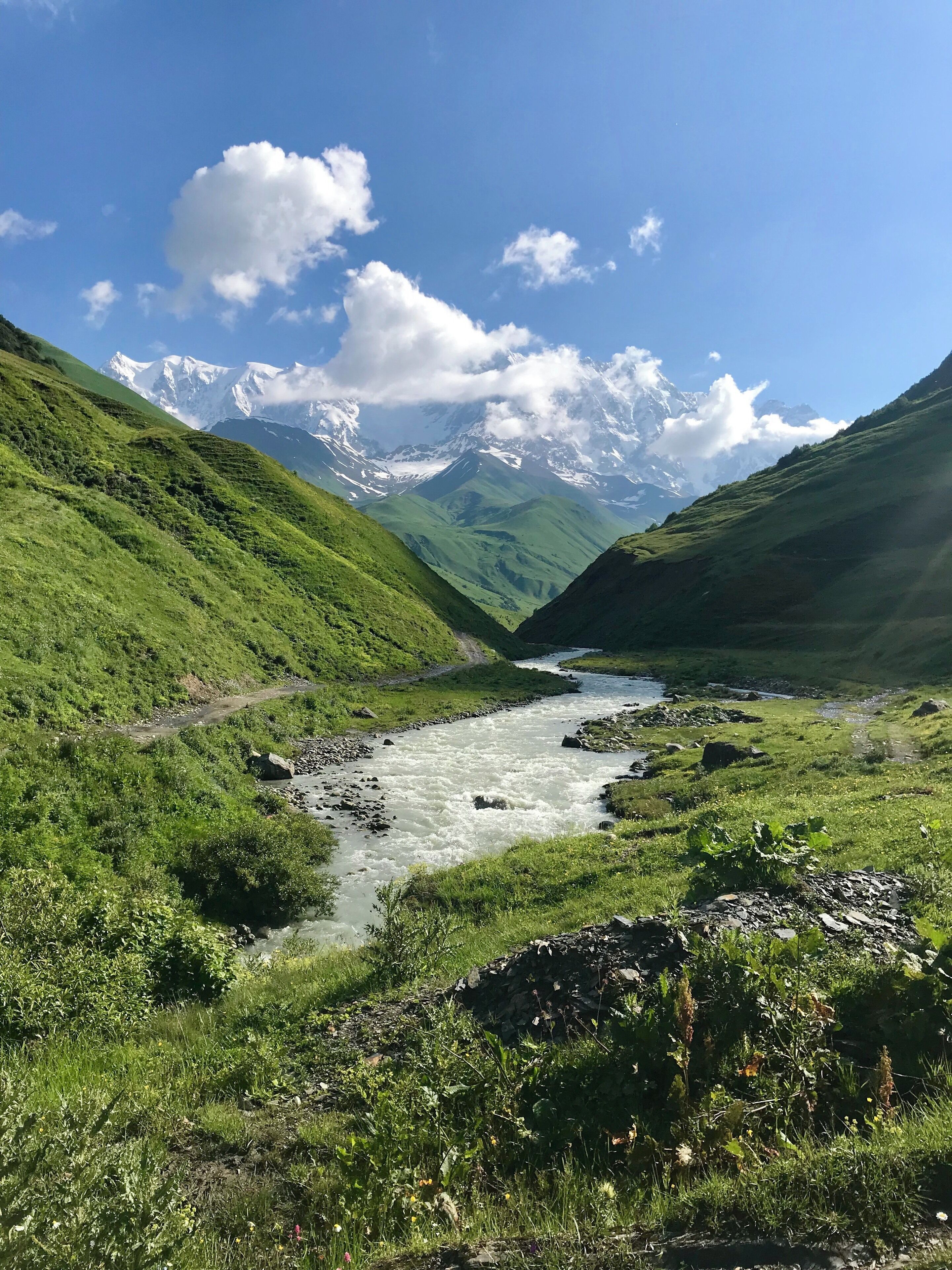 Never ending surprises, on the way to Ushguli

#Georgia #hiking #mountains #nature
