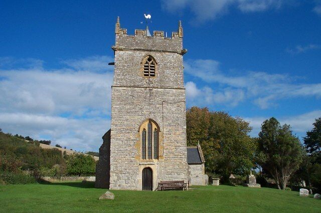 Parish church of the Blesséd Virgin Mary, Moorlinch, Somerset, seen from the southwest