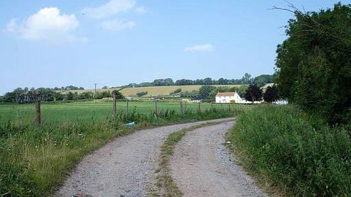 Greenway Farm, Greinton. To the west of the village, nestling at the foot of the Polden Hills.