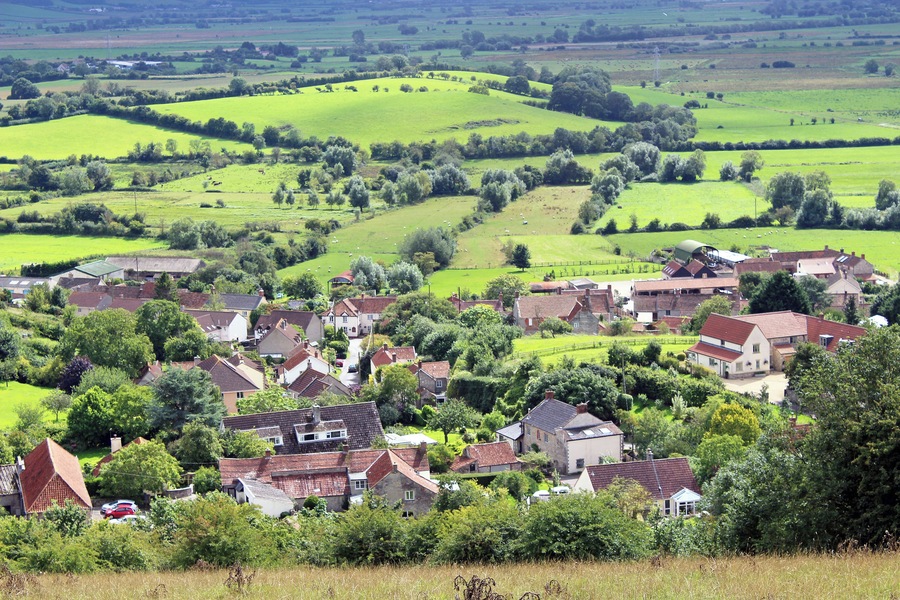 Moorlinch from Knoll Hill