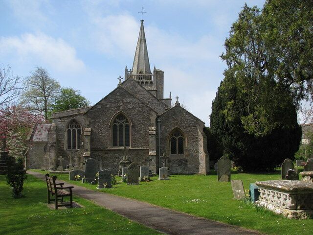 Kingston Seymour Church, near to Kingston Seymour, North Somerset, Great Britain.