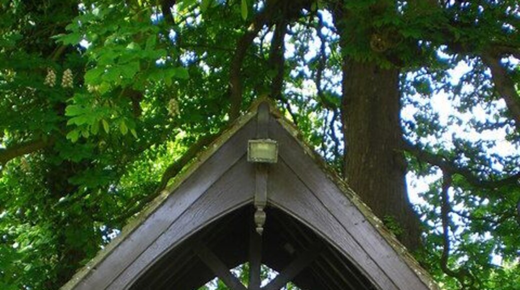 Lych gate Kingston Seymour parish church