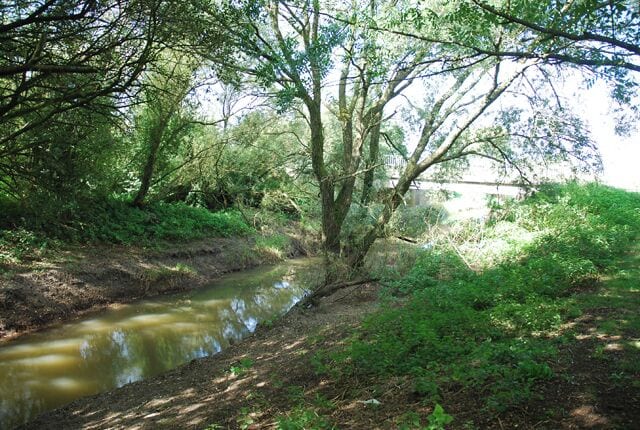 River Cale passing under A30