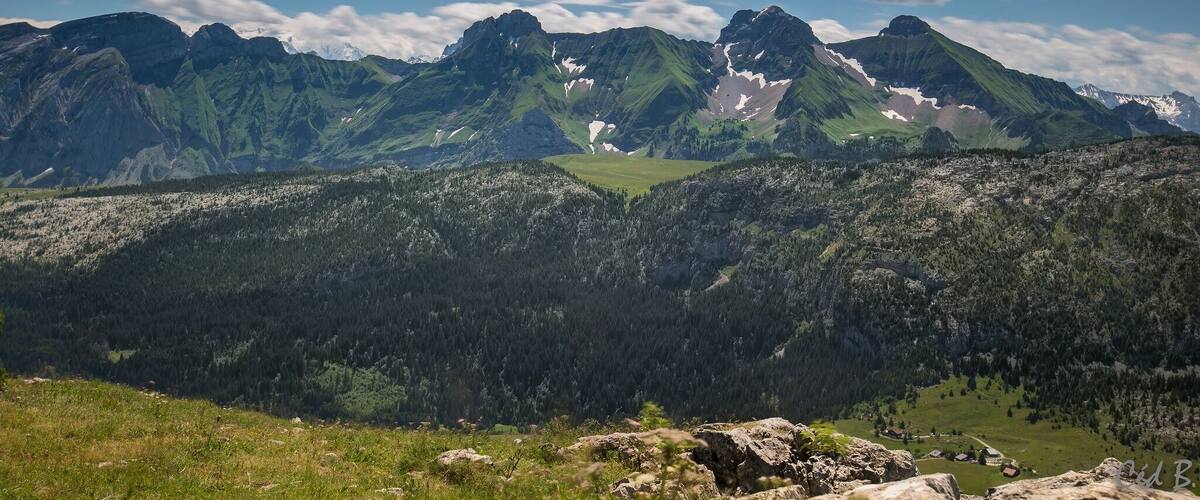 Le BARGY depuis la POINTE D'ANDEY
