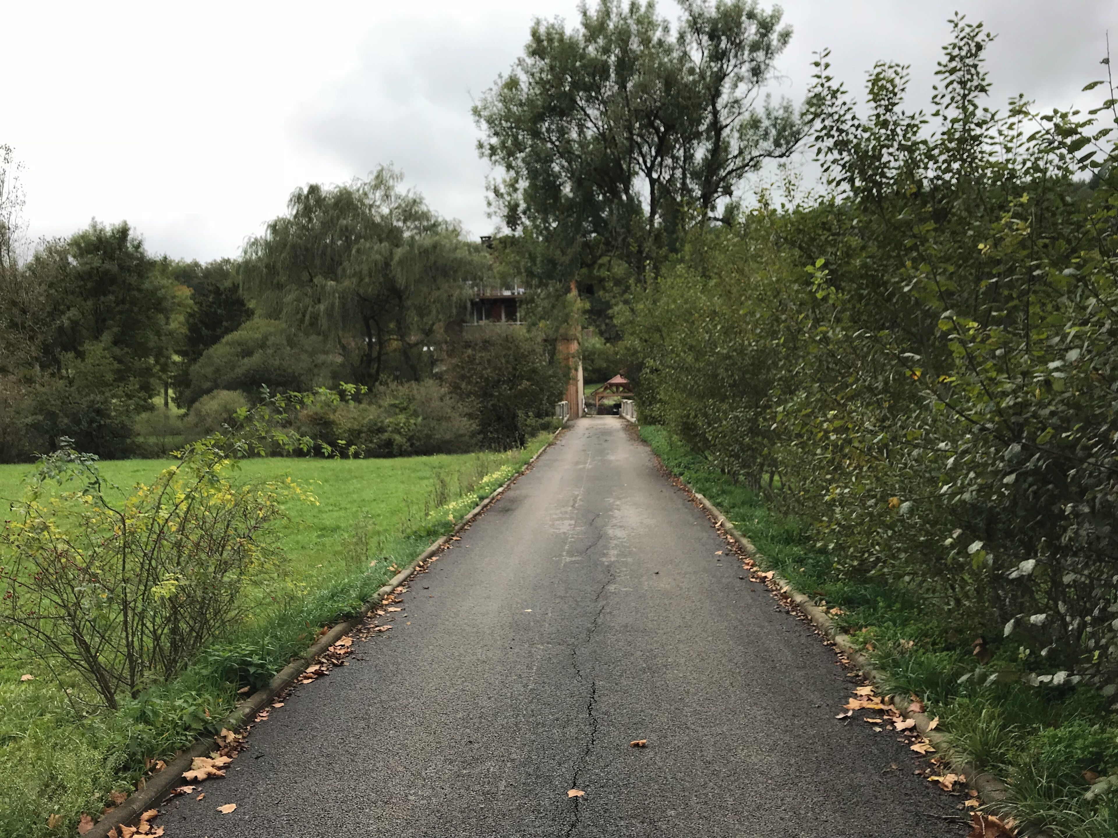 Moulin sur la Pierre, commune de Montfleur (Jura, France) en octobre 2017.