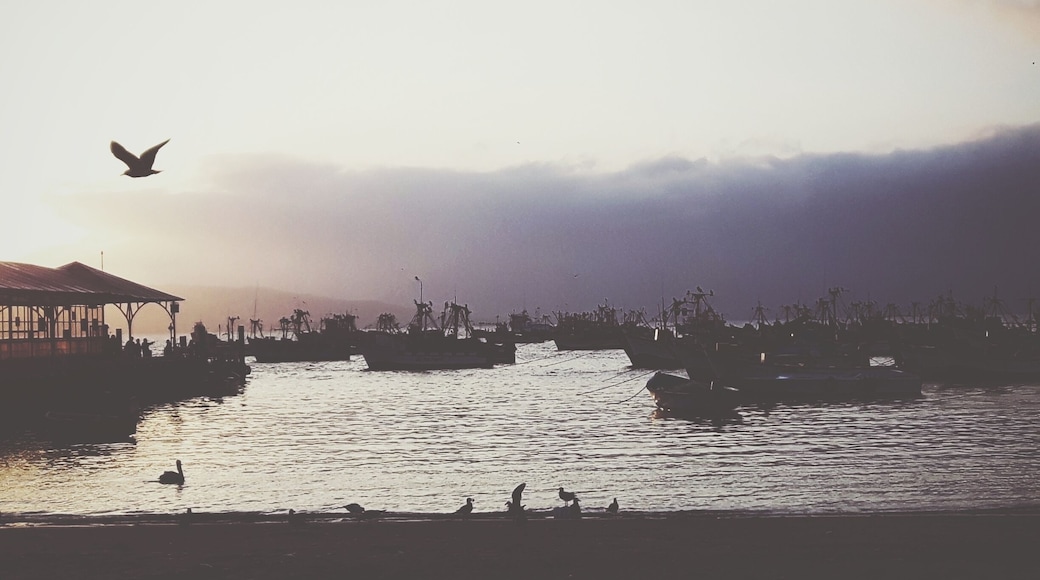 Sunset at Paracas.