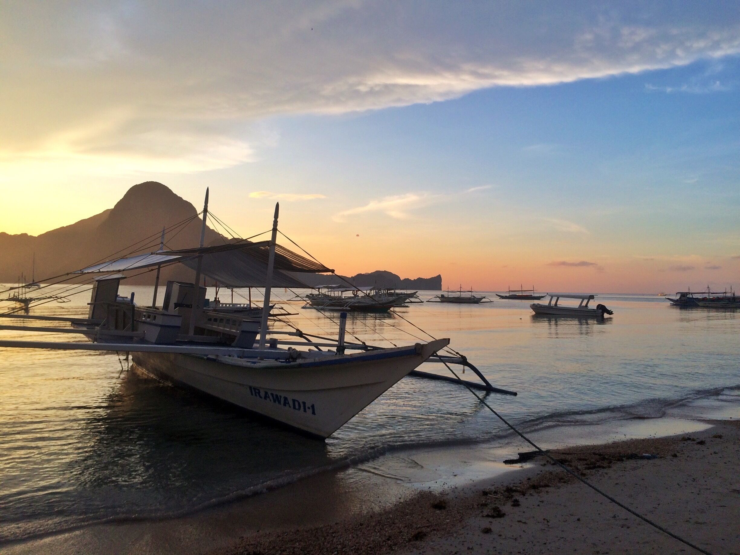 Relaxing under a rainbow sky. 

#weekendgetaway
