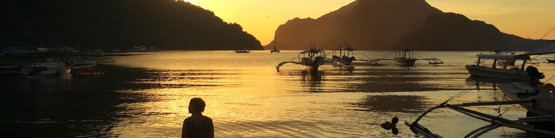 The sunset at El Nido is magical.
#weekendgetaway