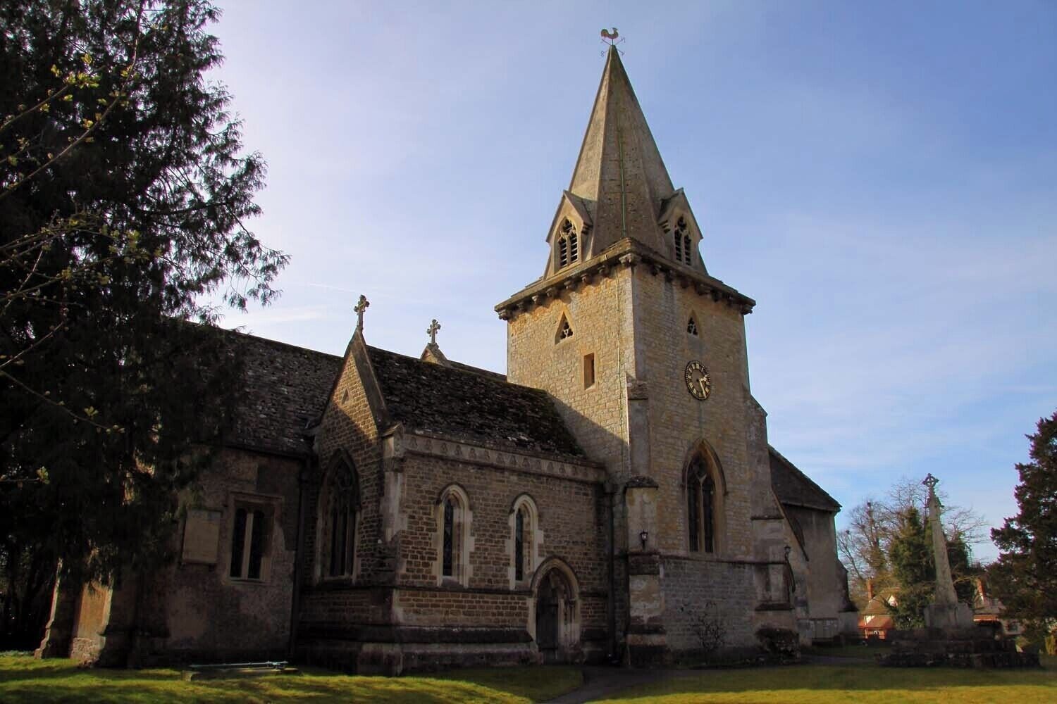 Church of England parish church of the Holy Trinity, Ardington, Oxfordshire (formerly Berkshire)