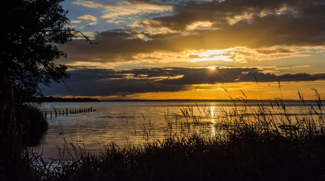 September sunset on lough Neagh