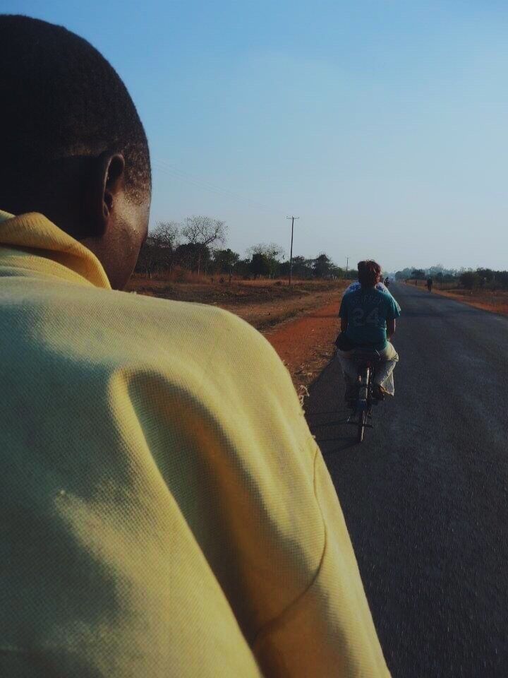 The sweetest boys were the bike-taxi drivers for us to get into town from the community center. They were only about 12 years old, but can bike long distances with heavy passenger loads.