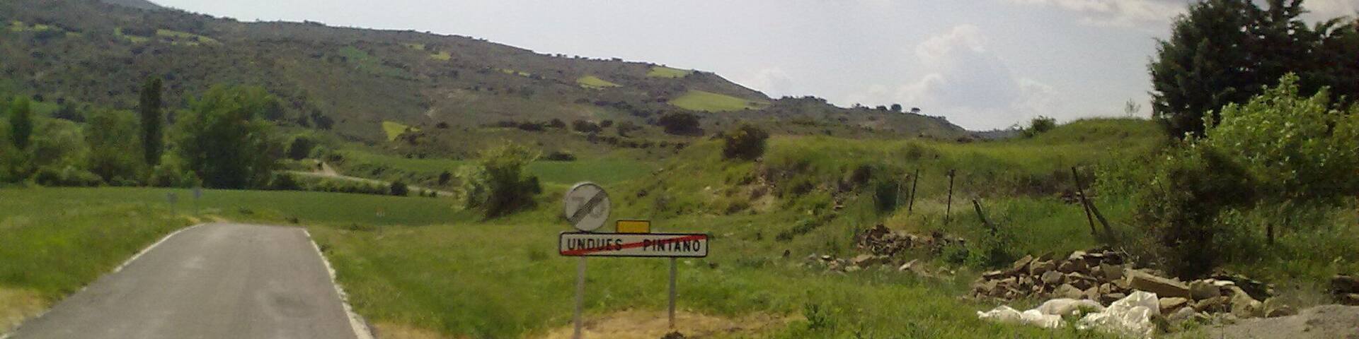 Undués-Pintano le 23 mai 2010. Espagne.