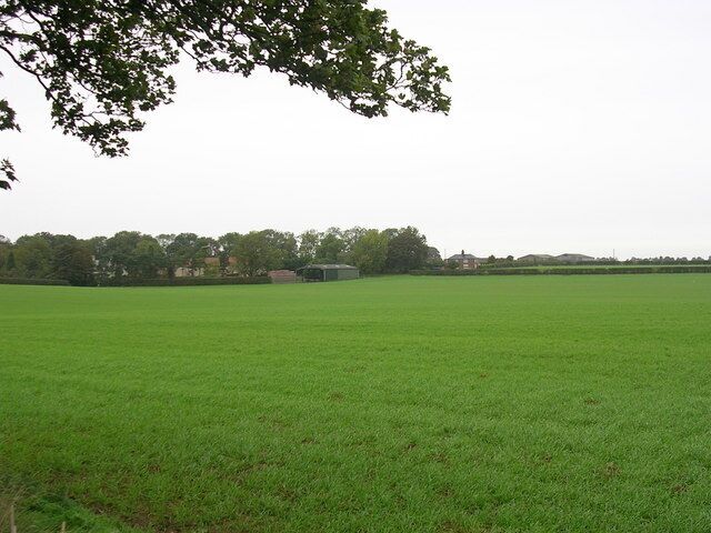 Lincolnshire field A view from the NE quadrant of this square looking north. The northern and eastern boundaries of SK9876 cross this field.