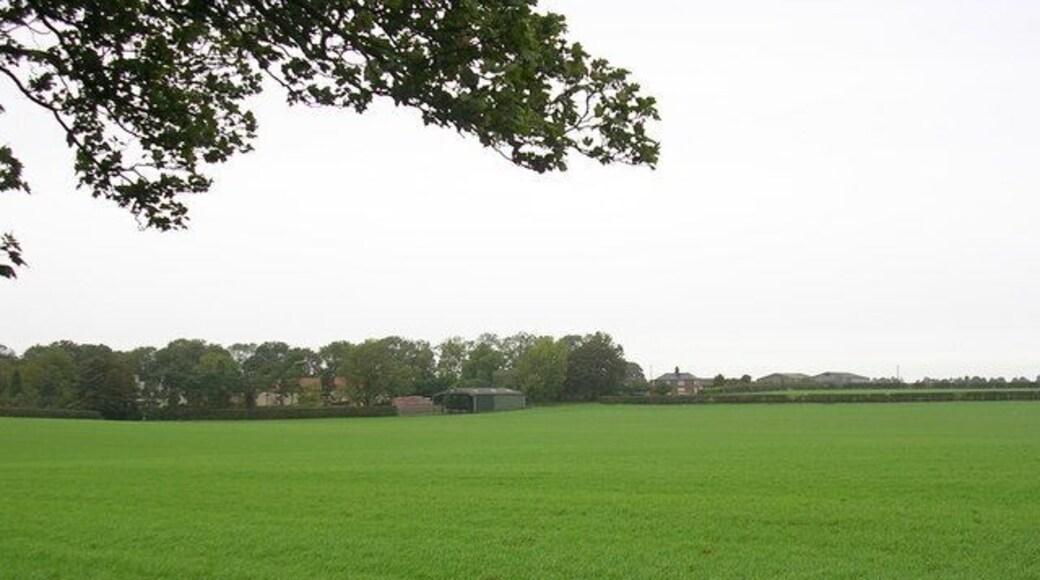 Lincolnshire field A view from the NE quadrant of this square looking north. The northern and eastern boundaries of SK9876 cross this field.