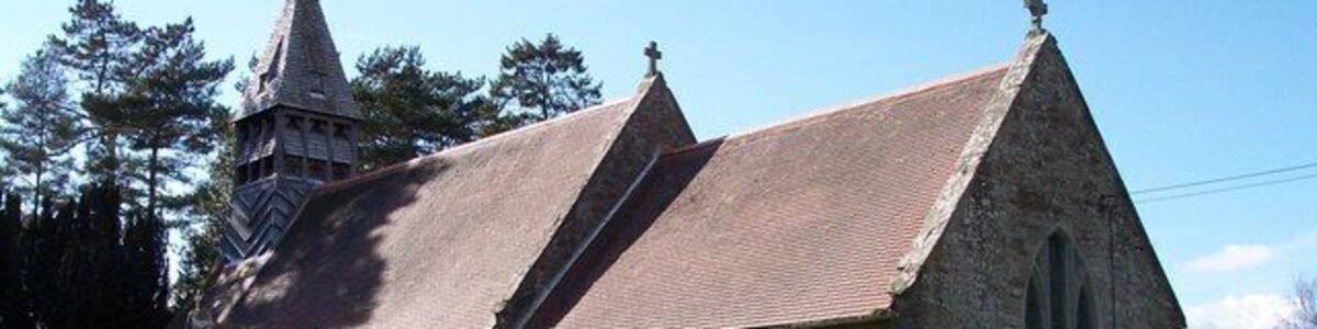 Ullingswick Church. Dedicated to St Luke.