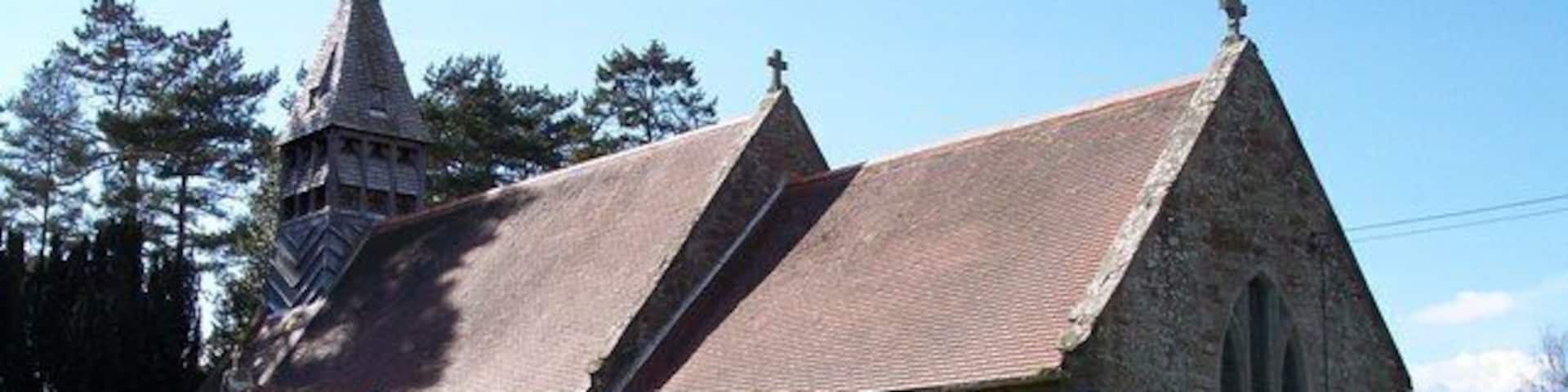 Ullingswick Church. Dedicated to St Luke.