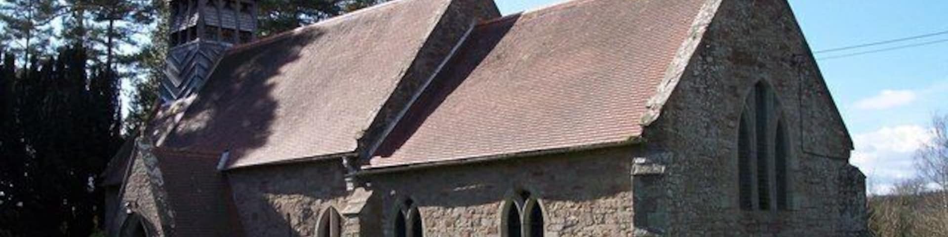 Ullingswick Church. Dedicated to St Luke.